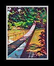 Old washed away bridge in Belize thumbnail